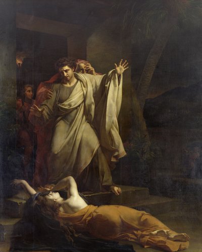 The Levite of Ephraim by Louis Charles Auguste Couder